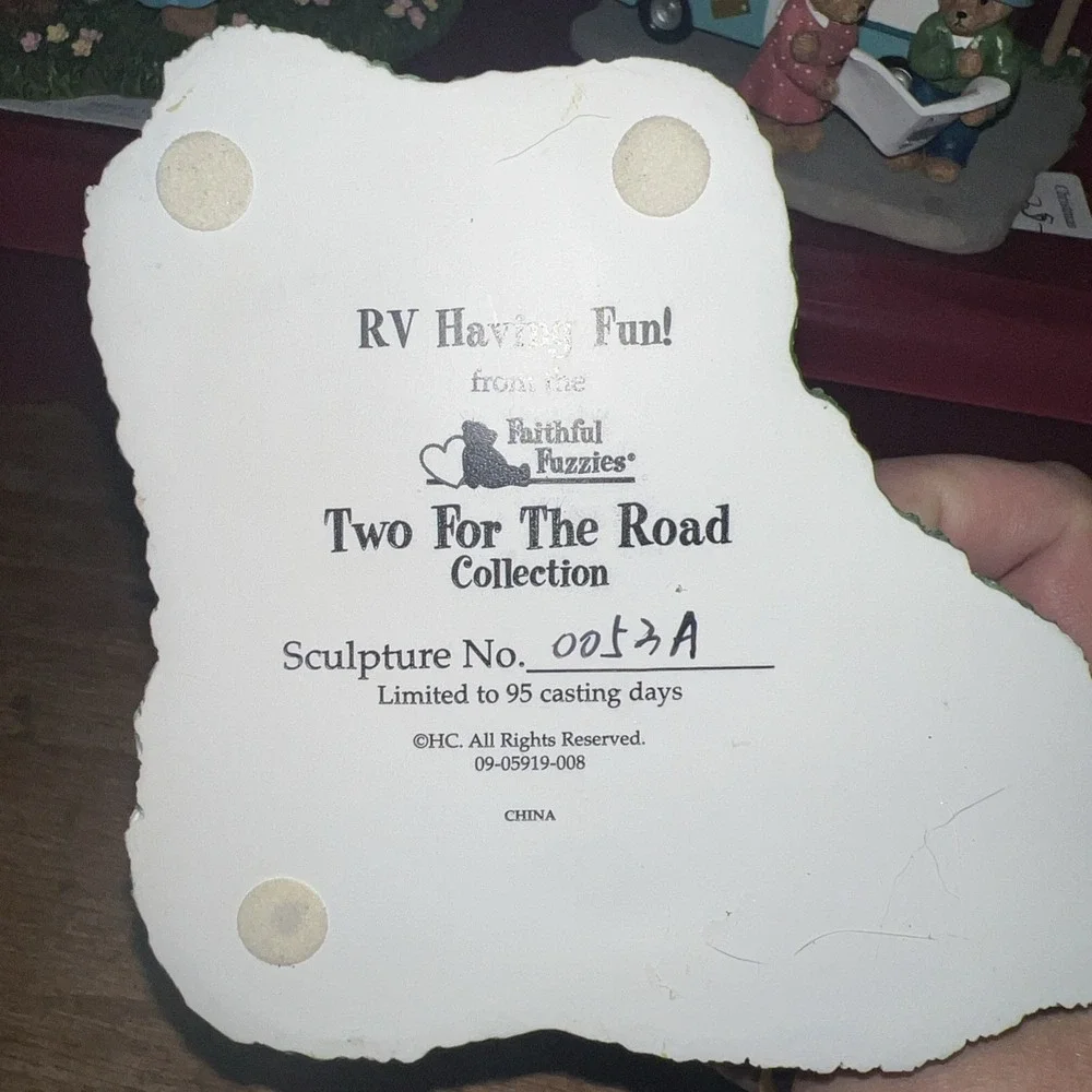 Faithful Fuzzies Two For The Road Collection RV Having Fun‎ 0053A